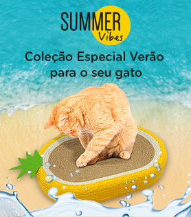 Descubra toda a coleção especial de Verão para o seu gato
