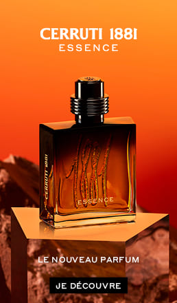 Banner for DESIGNER PARFUMS with a shop now button