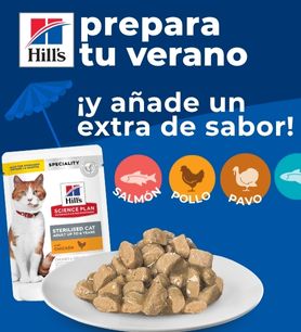 Alimento seco + húmedo Hill's para tu gato