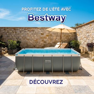 Bannière promotionnelle marque BESTWAY