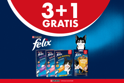 promo purina snack gato