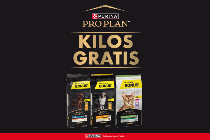 Al ejecutar la llamada a la acción será redirigido a la página de Purina Pro Plan en la web de Kiwoko.