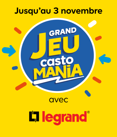 Grand Jeu Castomania avec la marque LEGRAND