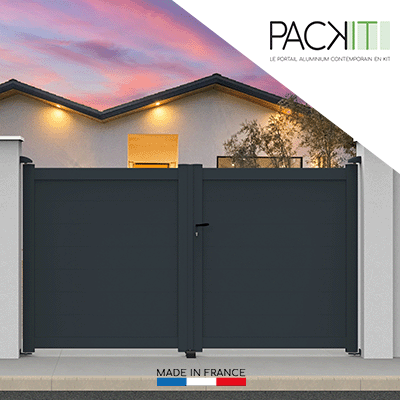 bannière promotionnelle portail marque Packit