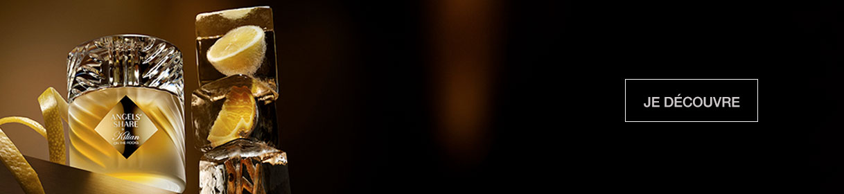 Bannière publicitaire pour KILLIAN avec image du produit et bouton Acheter maintenant