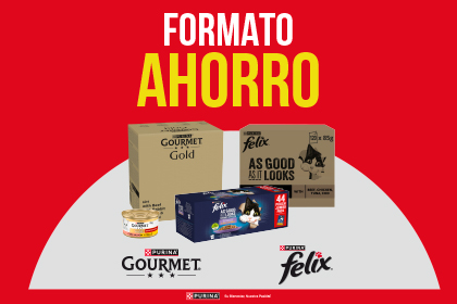 Al ejecutar la llamada a la acción será redirigido a la página de Pack Ahorro Purina Gatos en la web de Kiwoko.