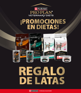 Al ejecutar la llamada a la acción será redirigido a la página de Pro Plan Veterinary Diets de Purina en la web de Tiendanimal.