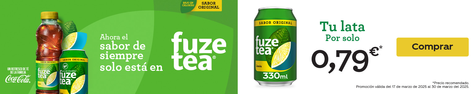 B - CCEP Fuze Tea Promo - AHO - Header Cat Desktop - L2 Aperitivos + L2 Platos preparados - 27.03 a 31.03 - 54581
