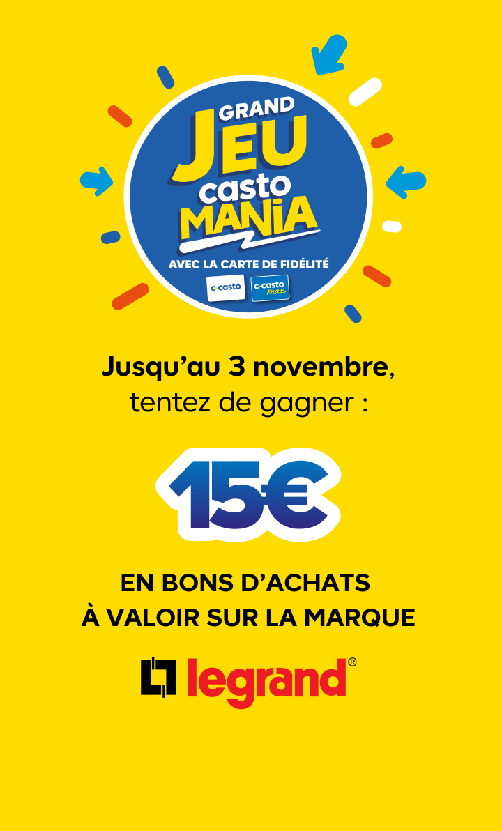 Grand Jeu Castomania avec la marque LEGRAND