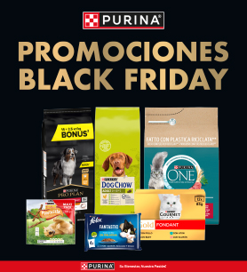 Al ejecutar la llamada a la acción será redirigido a la página de Black Friday Purina en la web de Kiwoko.