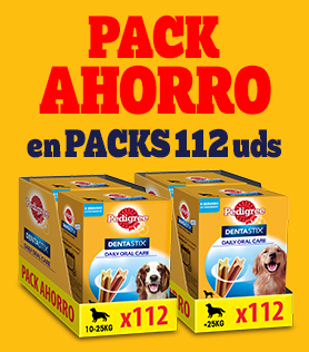 Oferta de snack dentales para perro marca Dentastix