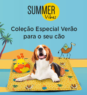 Descubra toda a coleção especial de Verão para o seu cão