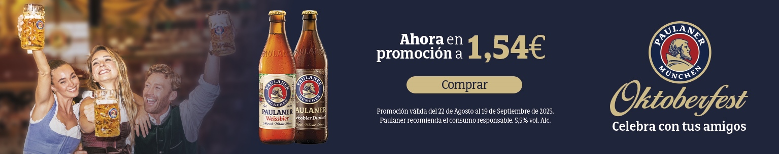 B - Heineken Paulaner - AHO - Header Cat Desktop - L2 Cervezas + L3 Todas - 27.08 a 09.09 - 53649