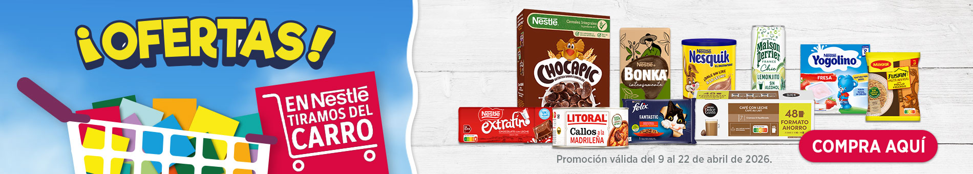 B [65123] - Nestl&eacute; - Multimarca - BANNER HOME SLIDER - home - 08.04 a 14.04 - [AHORRAMAS] - $500$