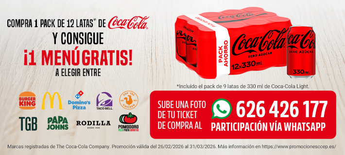 B [65181] - Coca Cola - QSR - BANNER HOME MOBILE - Standard Ahorramas - 18.03 a 31.03 - [AHORRAMAS] - $749.96$
