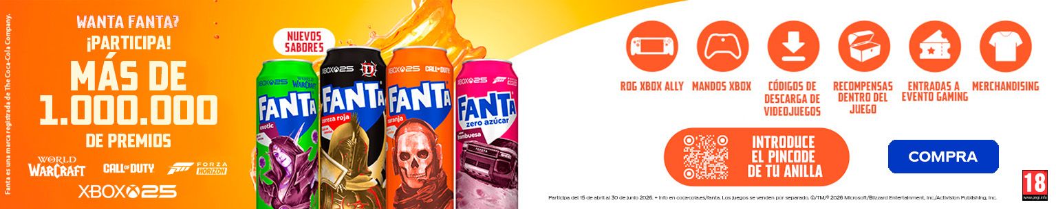 B [64274] - CCEP - FT Gaming - BANNER CAT HEADER Desktop - L2 Refrescos - 06.05 al 13.05 - [AHORRAMAS] - $70.32$