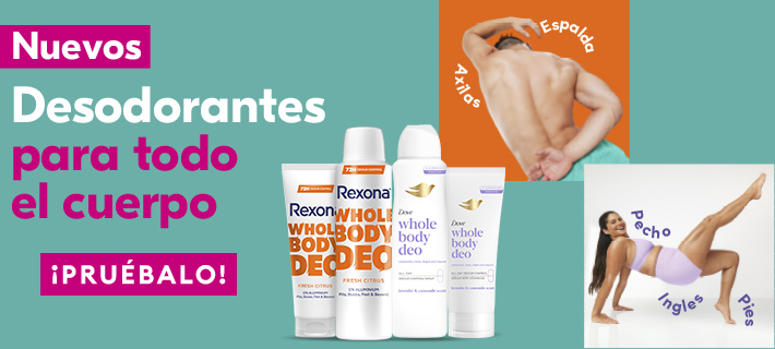 B - Unilever - Personal Care Dove y Rexona Corporal - AHO - Banner home Mobile-NA - 07.05 - 13.05 - 56575