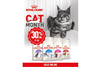 Ver productos Royal Canin para gatos incluidos en la promoci&oacute;n segunda unidad al 30%.