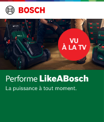 1 batterie 2,5Ah offerte pour l’achat d’une perceuse UniversalImpact 18V-60 / batterie de 4,0ah pour celle d’une tondeuse ROTAK 18V (Rotak 18V2-38 / Rotak 18V-32)