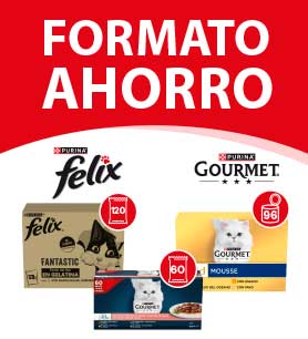 Al ejecutar la llamada a la acción será redirigido a la página de Pack Ahorro Purina Gatos en la web de Kiwoko.