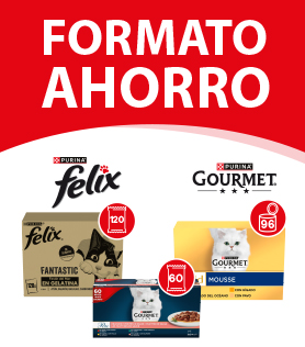 Al ejecutar la llamada a la acción será redirigido a la página de Pack Ahorro Purina Gatos en la web de Tiendanimal.