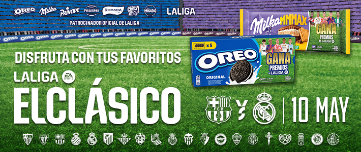 F [63996] - Mondelez - La Liga - BANNER CATEGORY HEADER Mobile - L2 Chocolates golosinas y turrones - 06.05 a 12.05 - [AHORRAMAS] - $00.00$