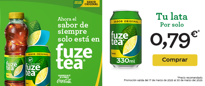 B - CCEP Fuze Tea Promo - AHO - Header Cat Mobile - L2 Aperitivos + L2 Platos preparados - 27.03 a 31.03 - 54581