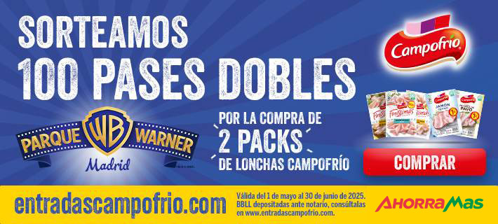 B - Campofrio - Campofrio Sorteo Warner - AHO - Banner home Mobile- NA- 07.05 a 13.05 - 56505